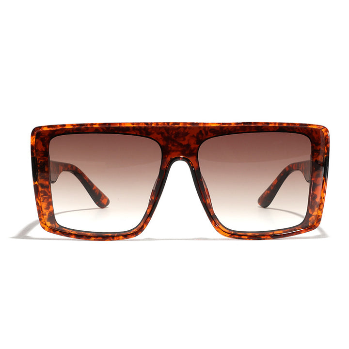 Women oversized square sunglasses with luxurious tortoiseshell design Kalsten