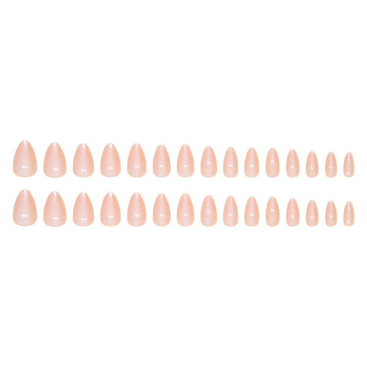 Natural Glossy Press-On Nail Tips Kalsten