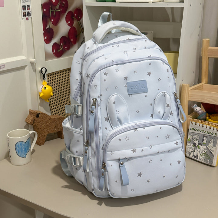Star Print Multi-Functional Backpack Kalsten