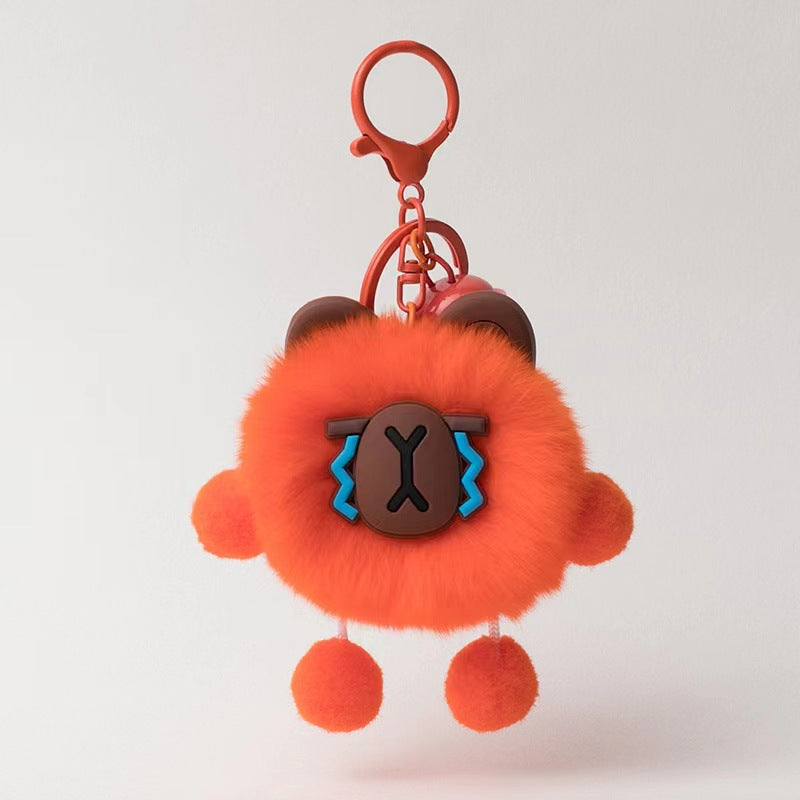 Cute Plush Animal Keychain Accessory Kalsten