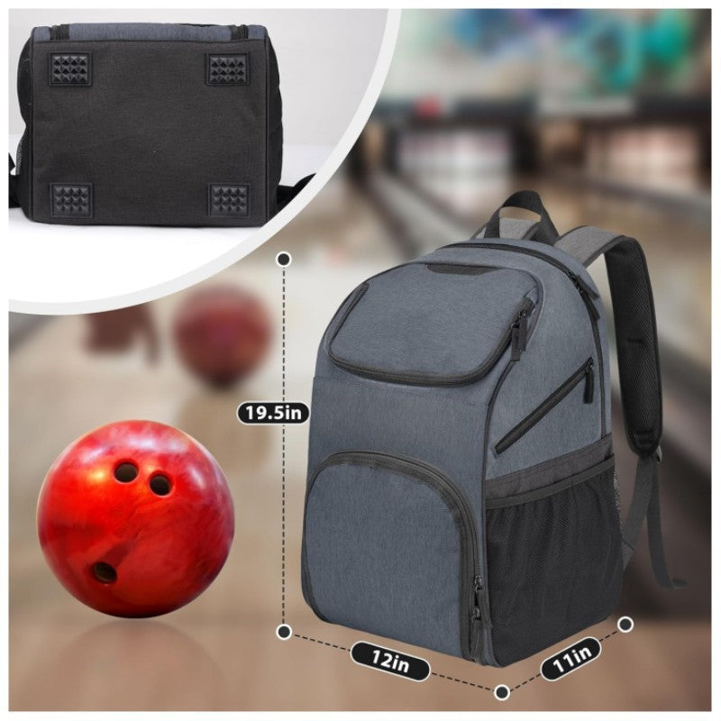 Sport backpack with compartments for shoes and water bottle Kalsten