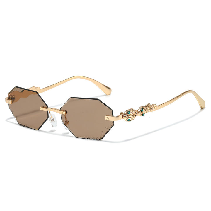 Fashion-Forward Statement Hexagonal Sunglasses Kalsten