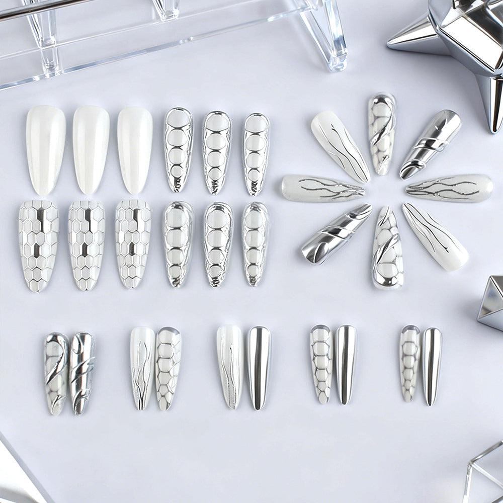 Artistic Textured Nail Tips Kalsten