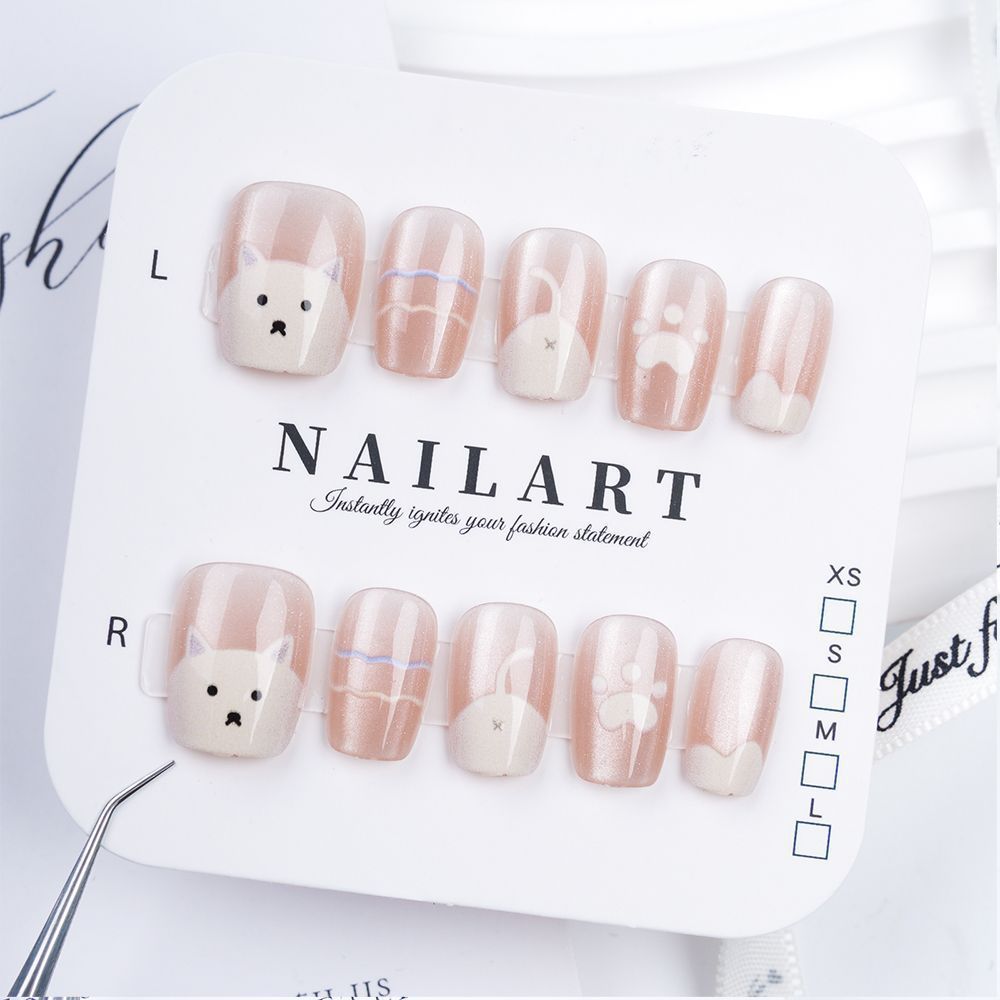 Decorative Stiletto Press-On Nail Set