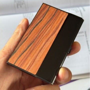 Wooden Credit Card Holder