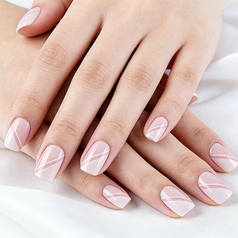 Elegantly Designed Geometric Nail Art Set Kalsten