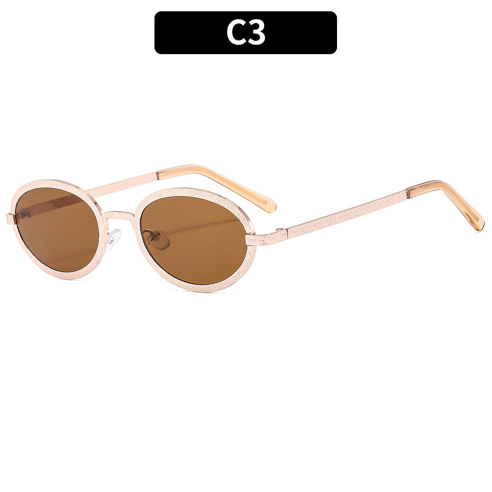 Vintage Oval Sunglasses
