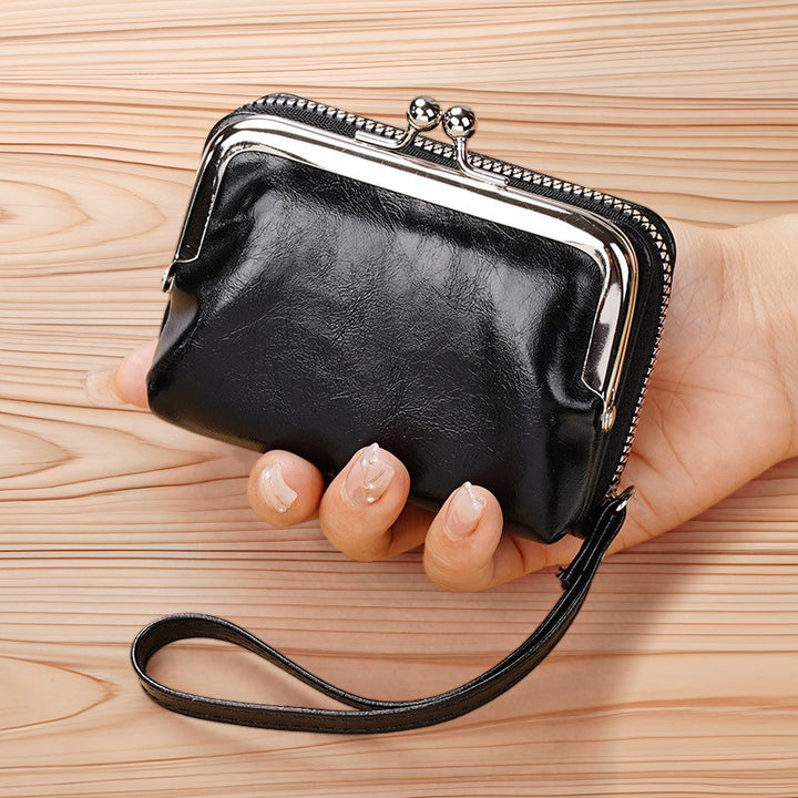 Vintage Leather Coin Pouch