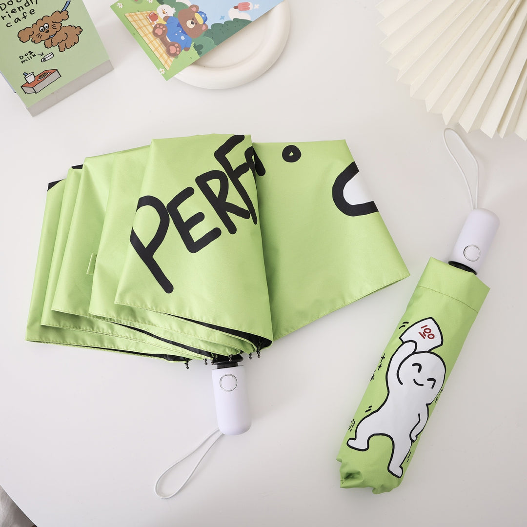 Women's creative and colorful folding umbrella with a unique design Kalsten