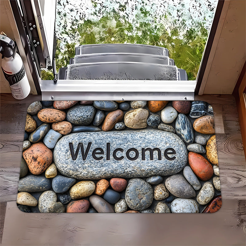 Rustic Welcome Mat