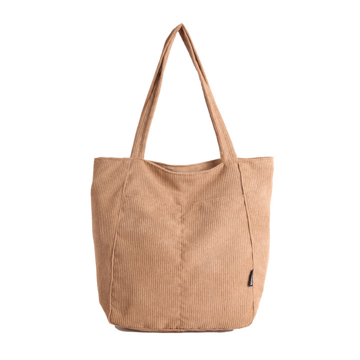 Corduroy Large Tote Bag