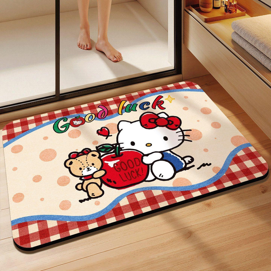 Cartoon Theme Bath Mat