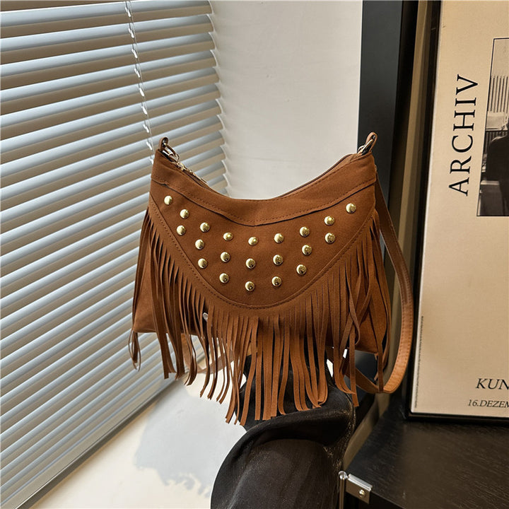 Decorative Fringe Crossbody Bag Kalsten