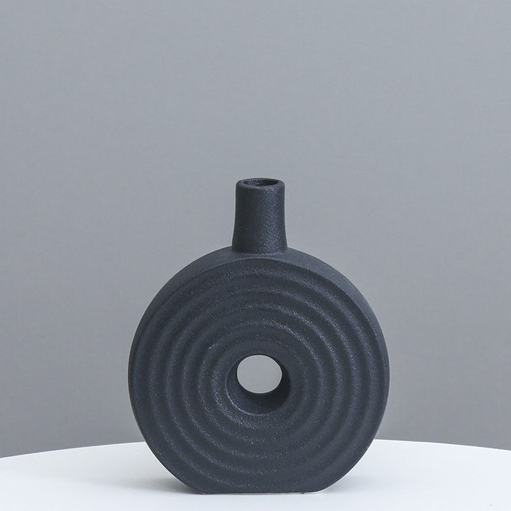Decorative Round Ceramic Vase Kalsten