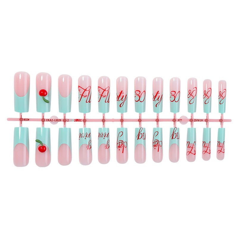 Whimsical Press-On Nail Set Kalsten