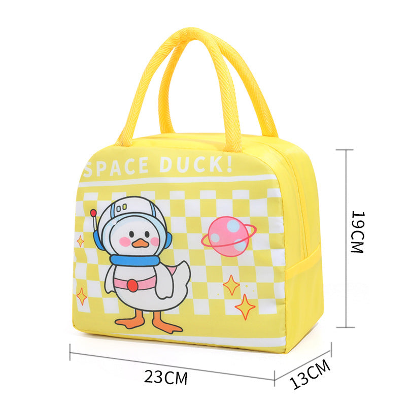 Cartoon Animal Lunch Tote