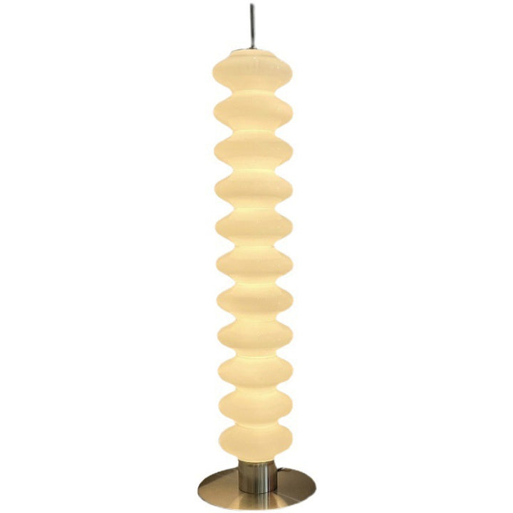 Sculptural Floor Lamp with Curved Design