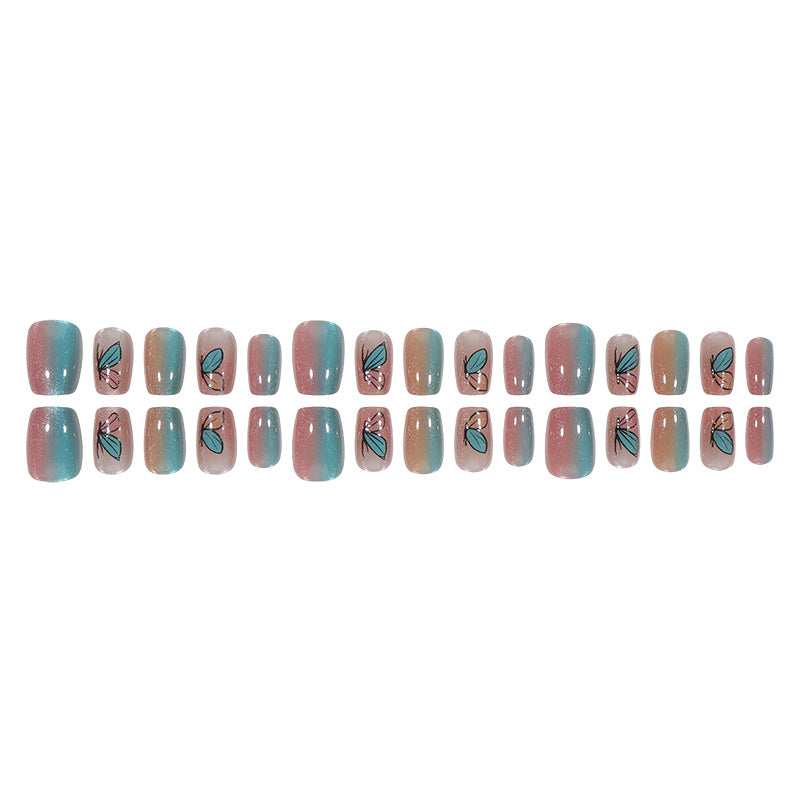 Floral-Inspired Press-On Nail Set Kalsten