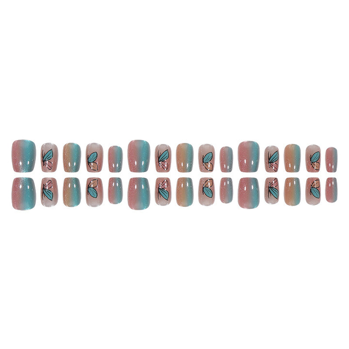 Floral-Inspired Press-On Nail Set Kalsten