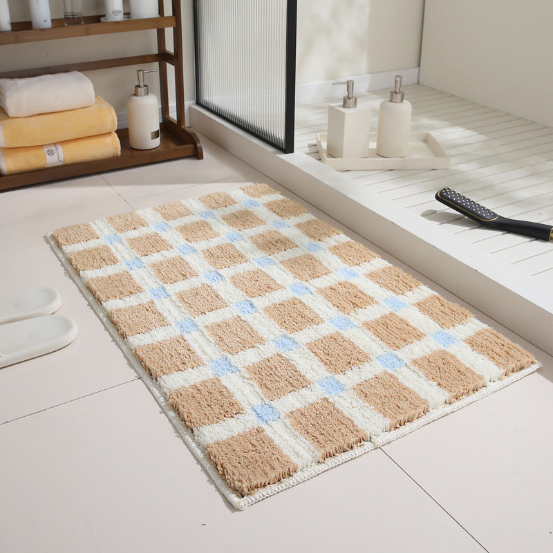 Stylish Soft Plush Bathroom Rug