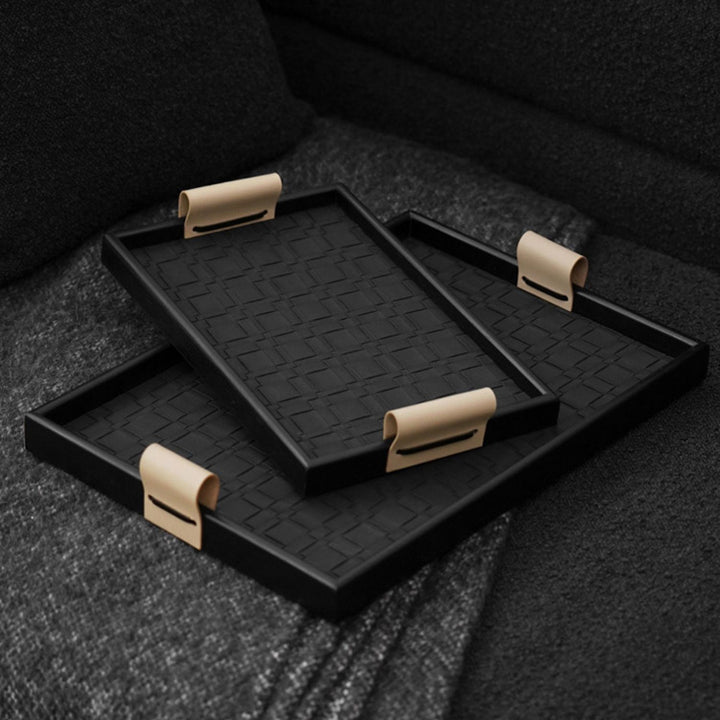Elegant Resin Decorative Serving Tray