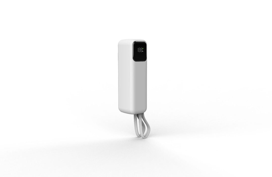 Portable power bank with integrated wireless charging function and LCD display Kalsten