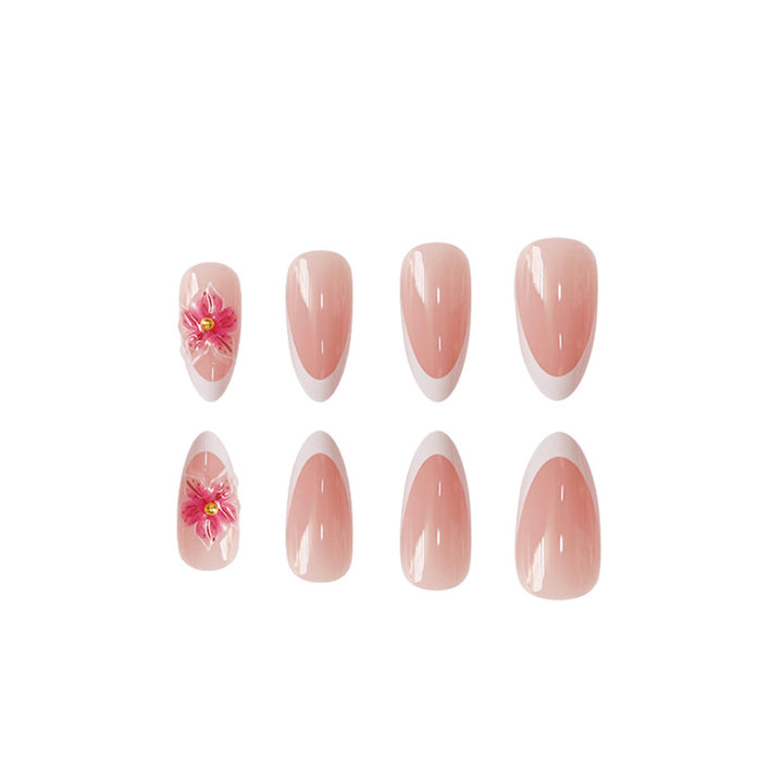 Elegant Floral Press-On Nails Kalsten