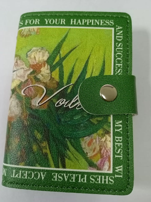 Floral Print Zippered Wallet Kalsten