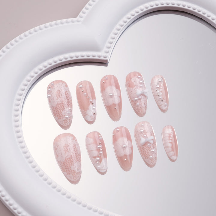Elegant 3D Decorative Nail Enhancements Kalsten