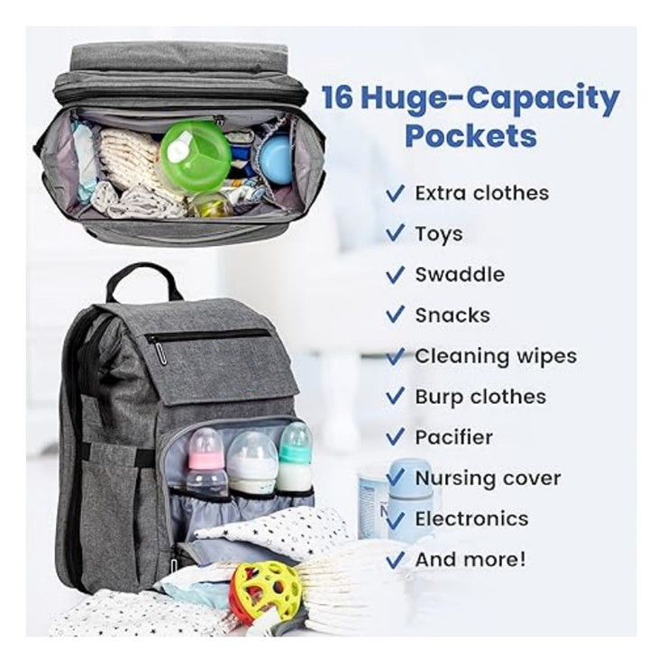 Practical and Stylish Wrap Backpack Kalsten