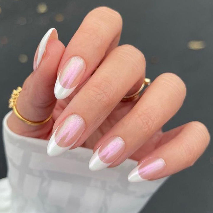Artificial nails with modern night motif Kalsten