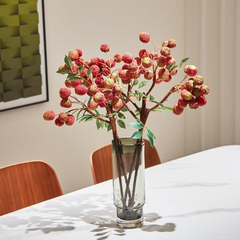 Decorative Faux Fruit Floral Arrangement