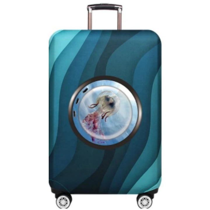 Women's Hard Shell Suitcase with Creative Animal Design Kalsten