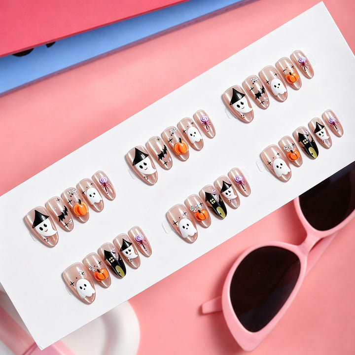 Creative Halloween Art Nail Set Kalsten