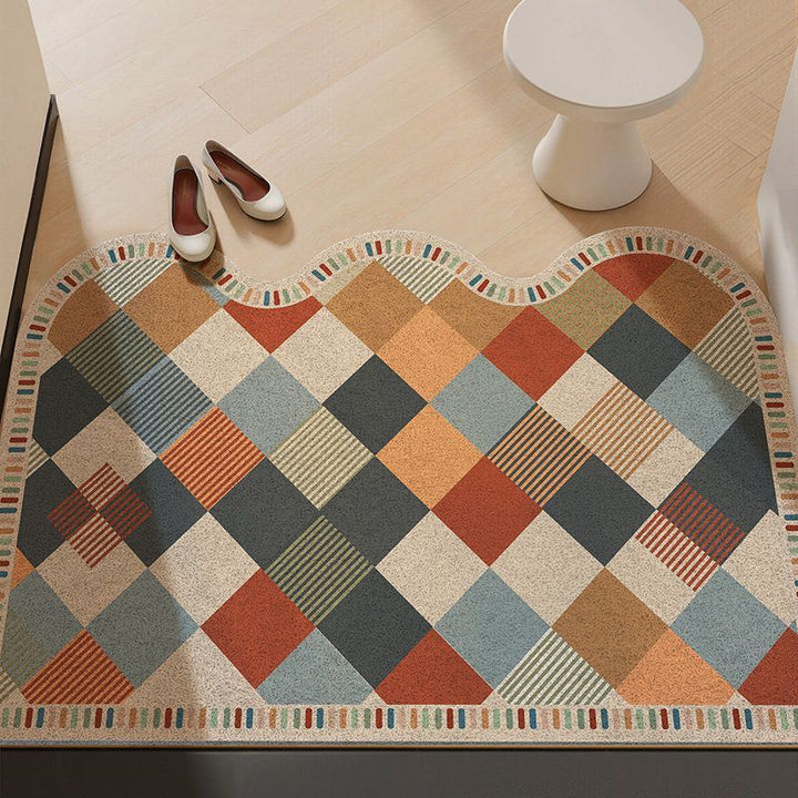 Puzzle Design Area Rug