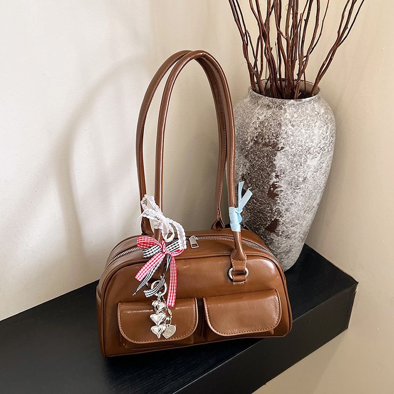 Elegant Dual-Pocket Handbag Kalsten