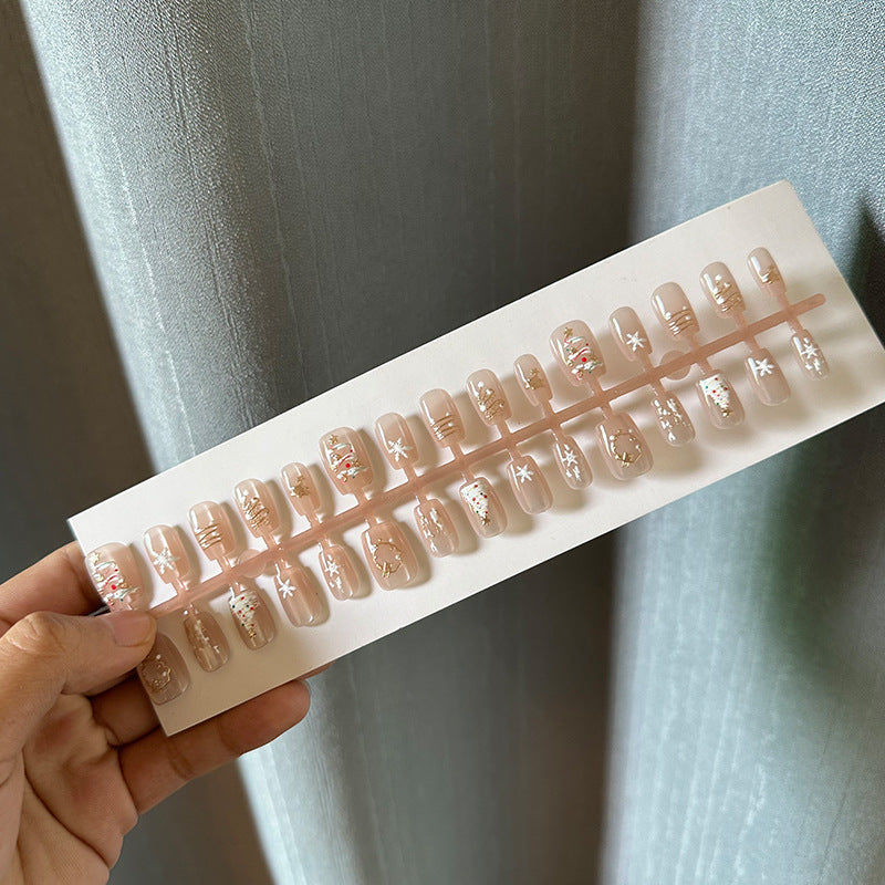 Artistic Ombre Press-On Nail Tips Set Kalsten