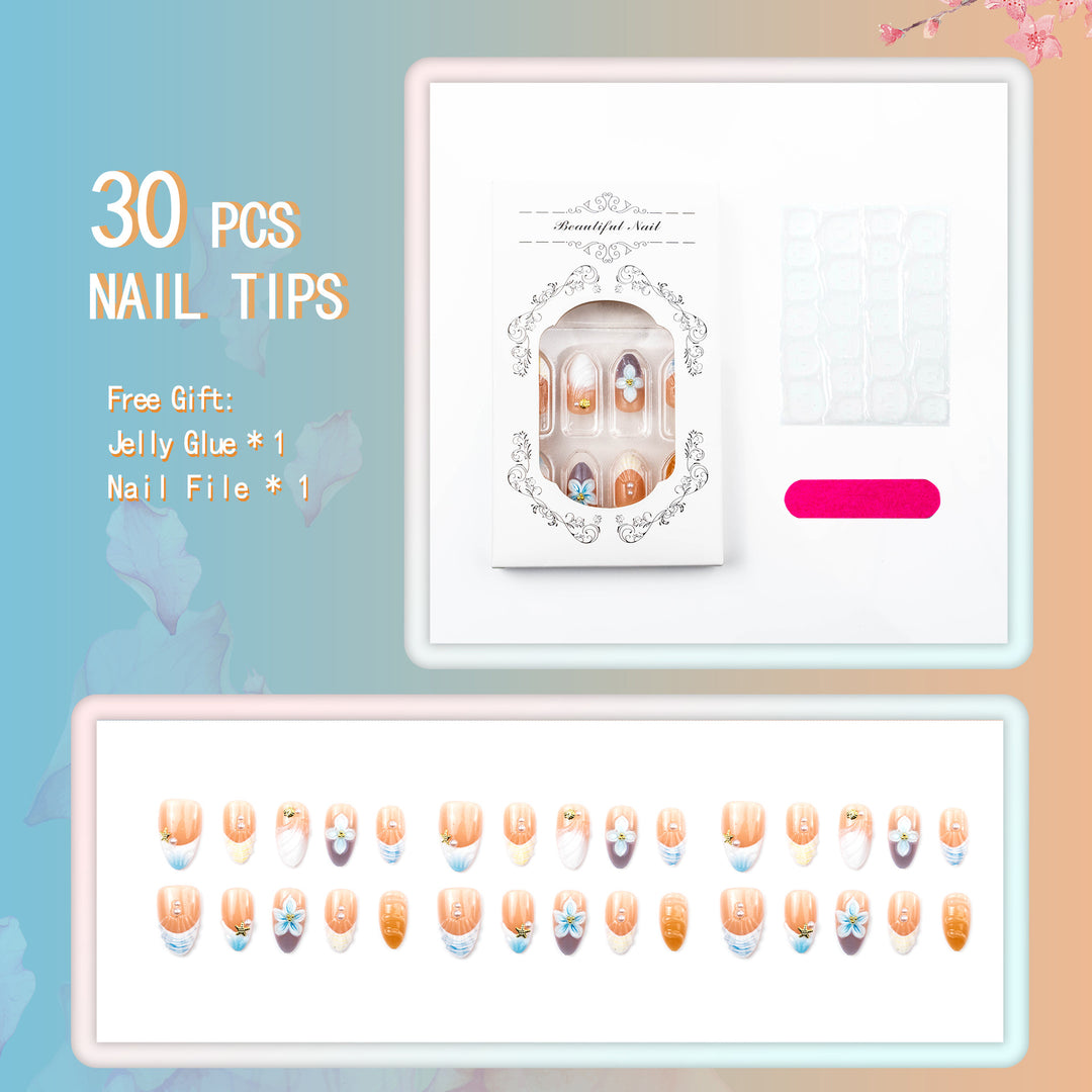 Floral Elegance Nail Art Set