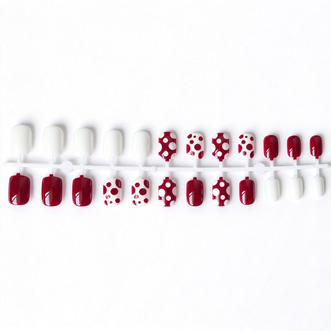 Decorative Dot Pattern Nail Art
