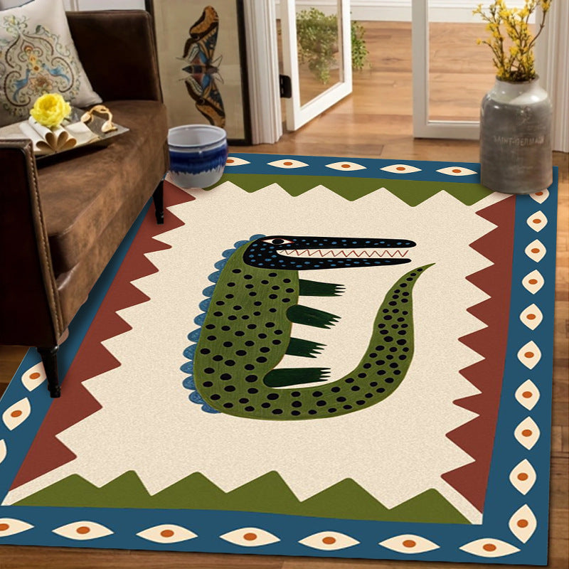Artistic African Map Area Rug Kalsten