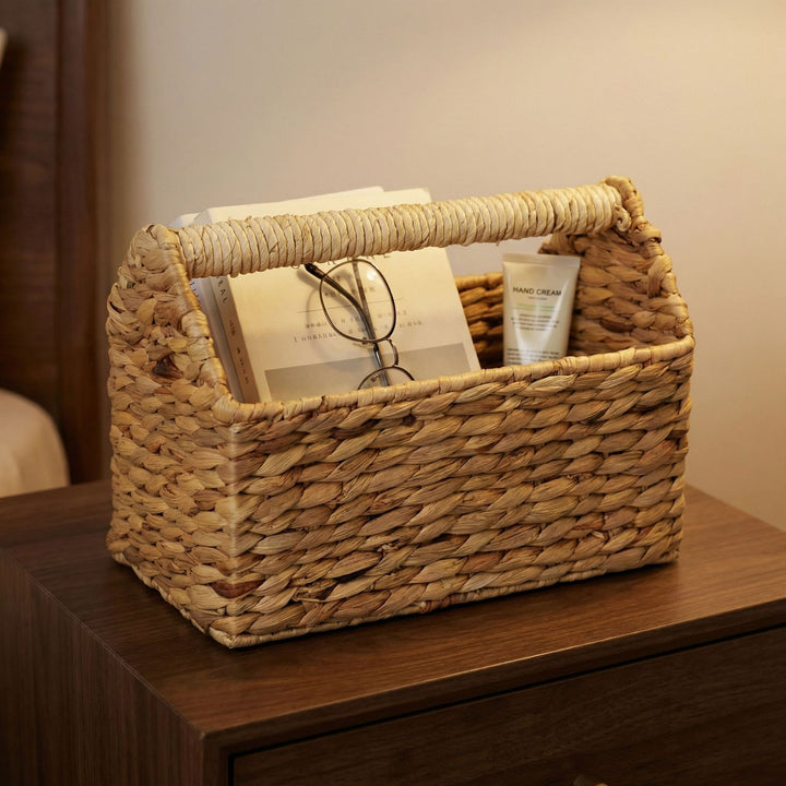 Handcrafted Storage Basket Made of Natural Materials Kalsten