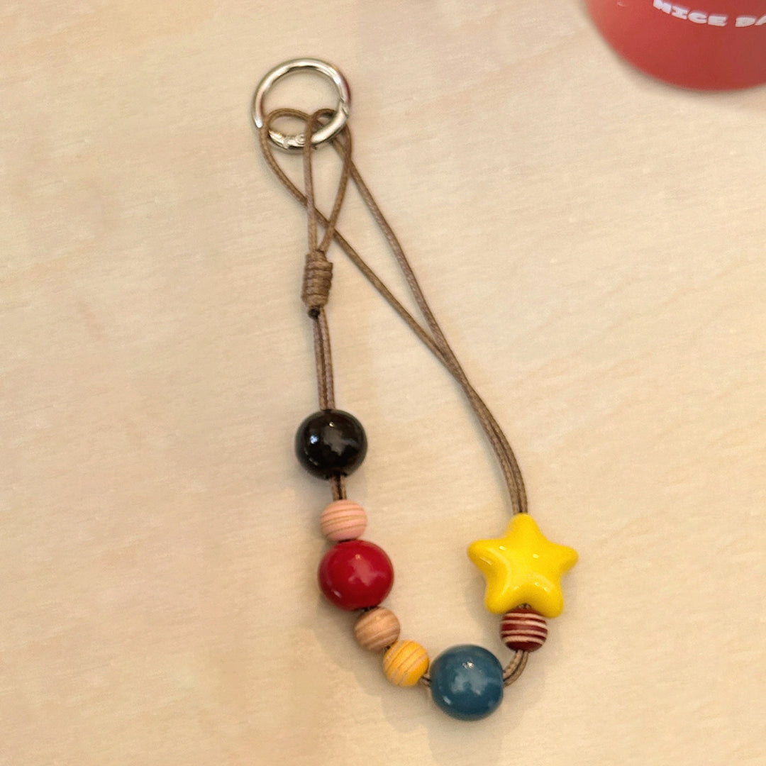 Decorative Beaded Charm Phone Lanyard Kalsten 1790135273