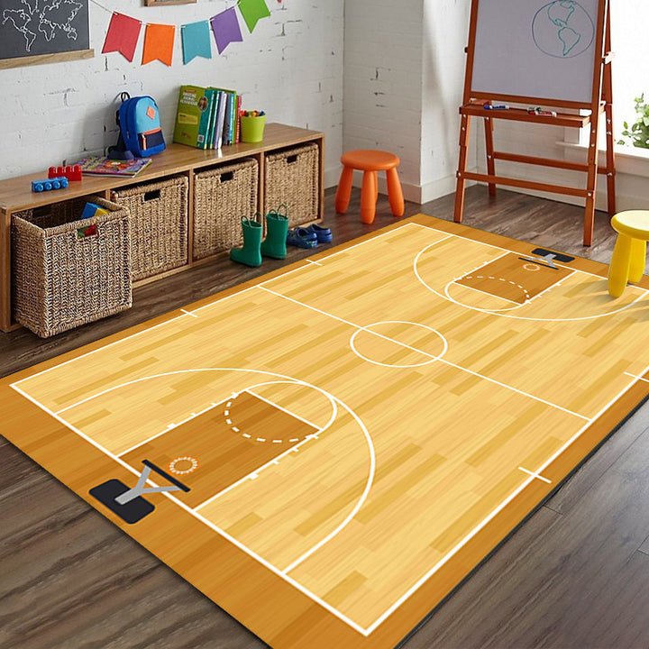 Sports-Themed Area Rug