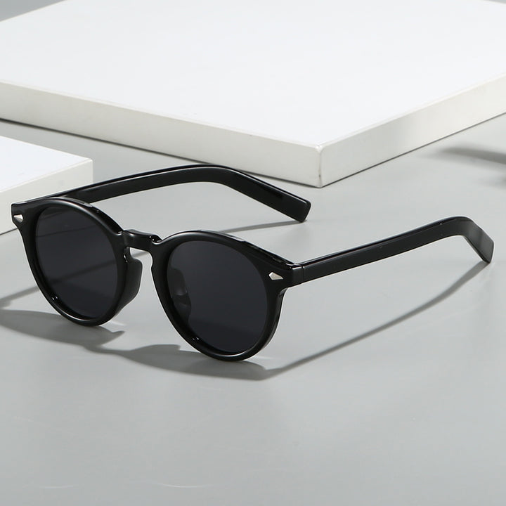 Women's fashionable sunglasses with transparent frame and yellow lenses Kalsten