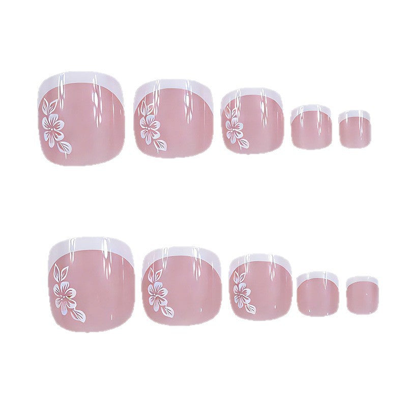 Floral Decorative Gel Toenail Art Kalsten