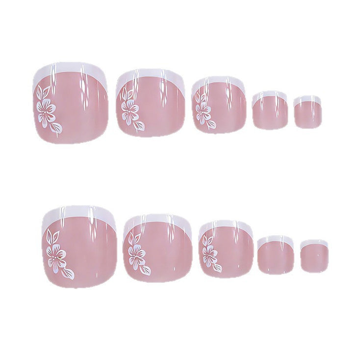 Floral Decorative Gel Toenail Art Kalsten