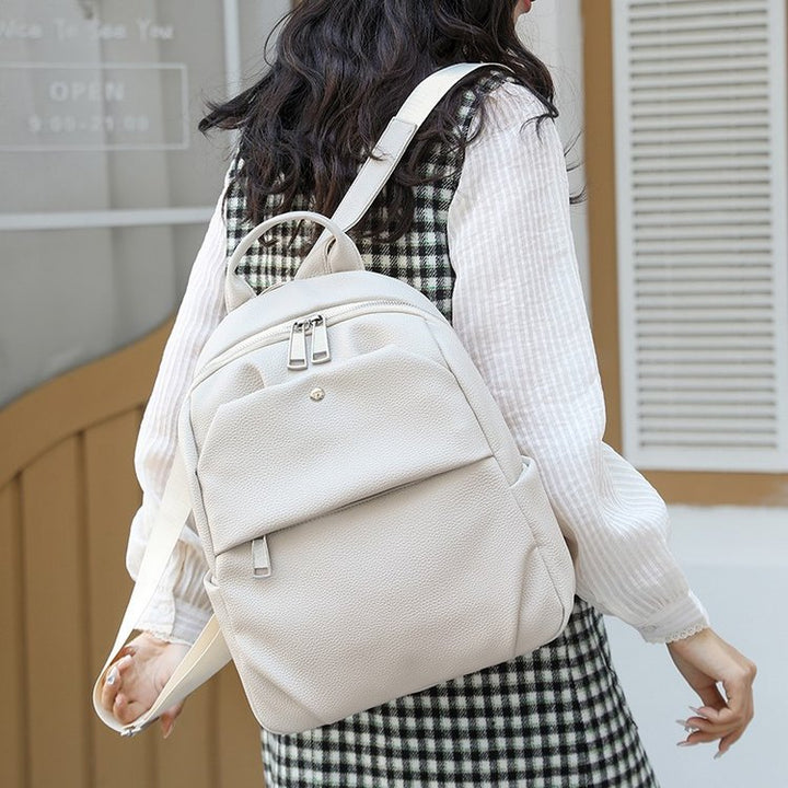 Premium Leather Laptop Backpack Kalsten