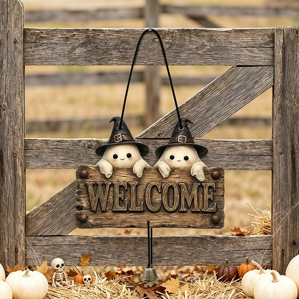 Creepy Welcome Sign Decor Kalsten