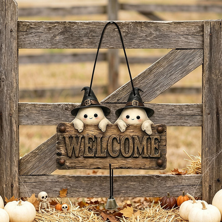 Creepy Welcome Sign Decor Kalsten