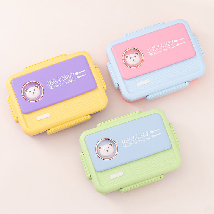 Stainless Steel Multi-Compartment Lunch Box